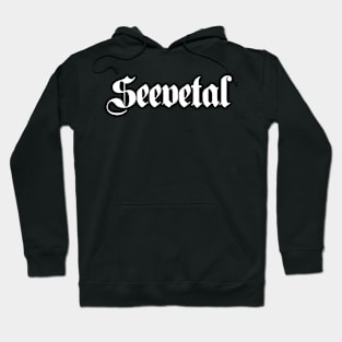 Seevetal written with gothic font Hoodie